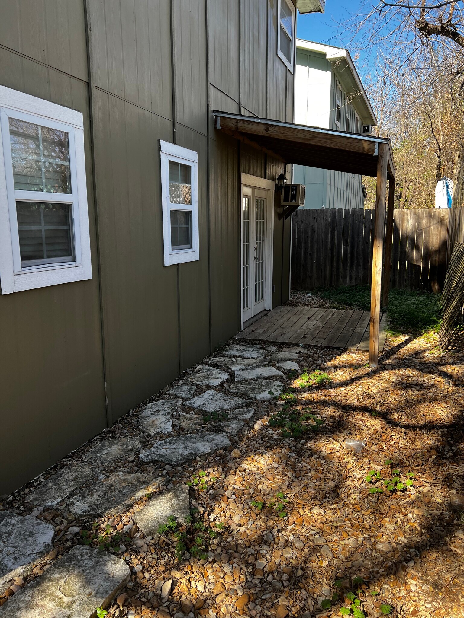 Back door - 4521 Merle Dr