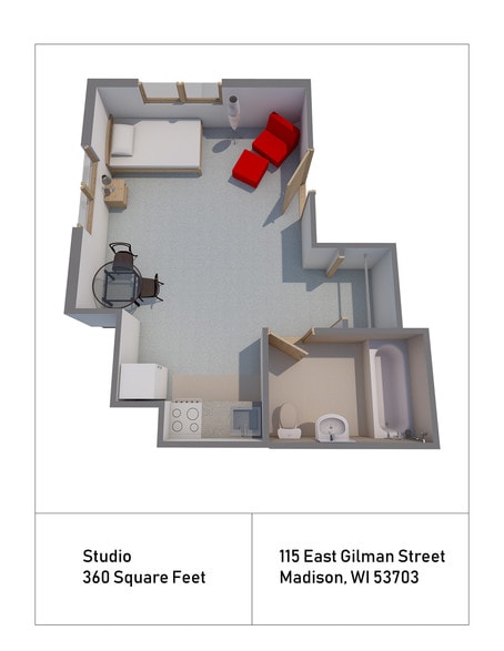 Building Photo - The Badger Den Apartments on Gilman