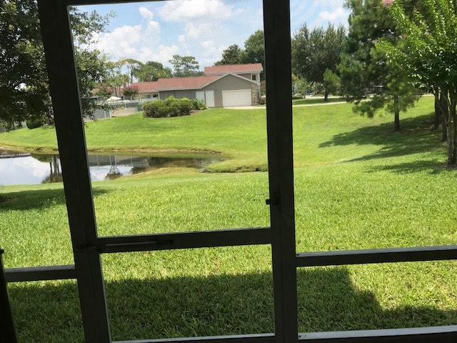 View from screened-in back porch - 144 Reserve Cir