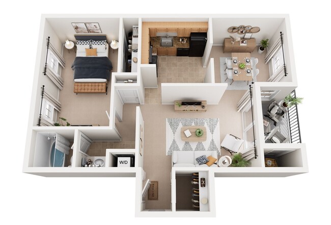 1 Bedroom - Woodlawn Village