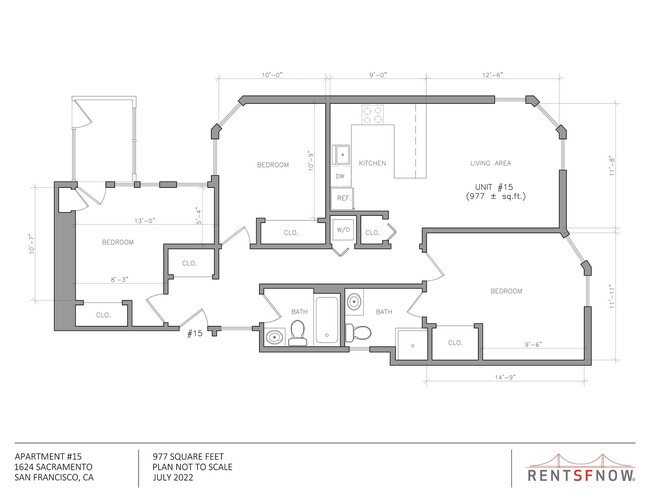 Floorplan - 1624 Sacramento