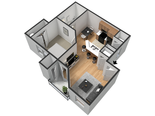 Union Floorplan - Tinsley Place