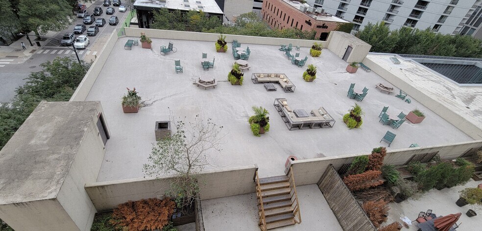View from Balcony - 70 W Huron St