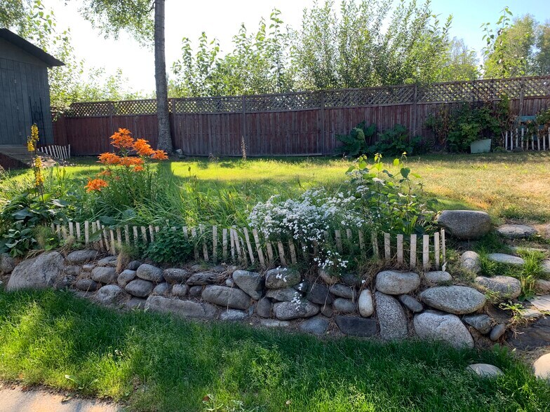 Back yard - 1054 S Lucas Way