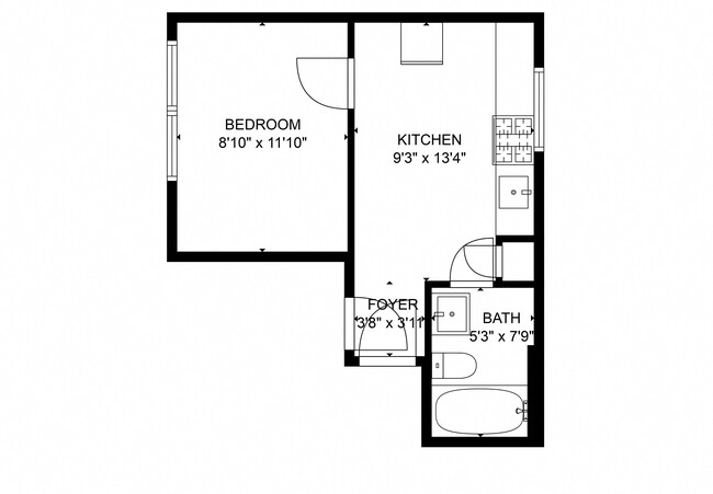 Floorplan - Fernrock Apartments