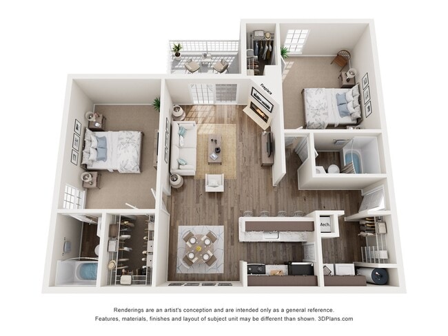 Floorplan - The Timbers