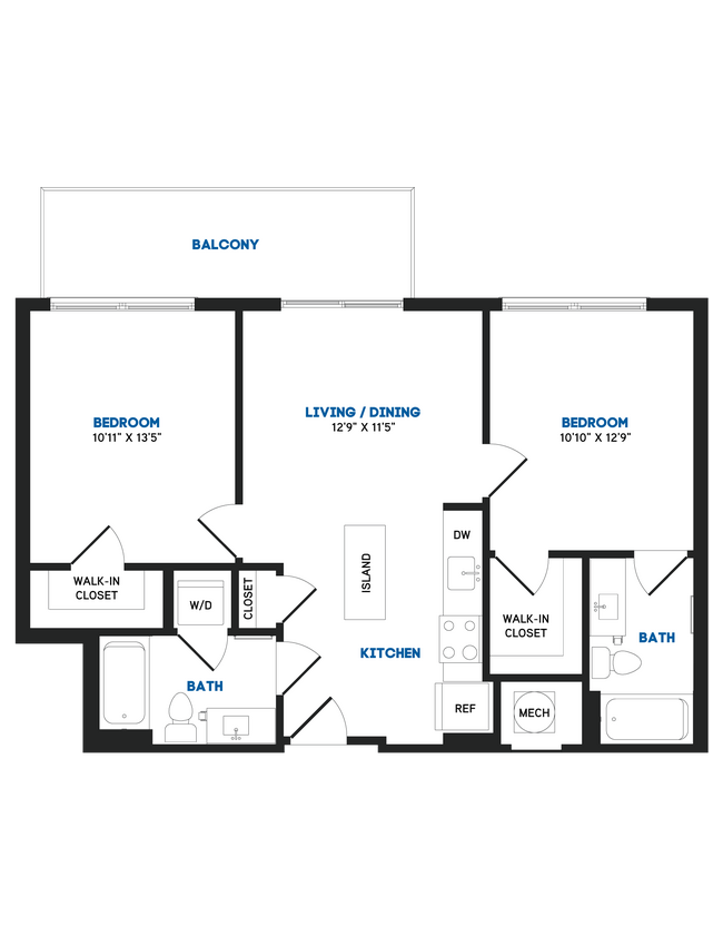 Floorplan - The Chase at Bryant Street