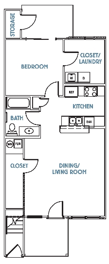 1BR/1BA - Bradford Park