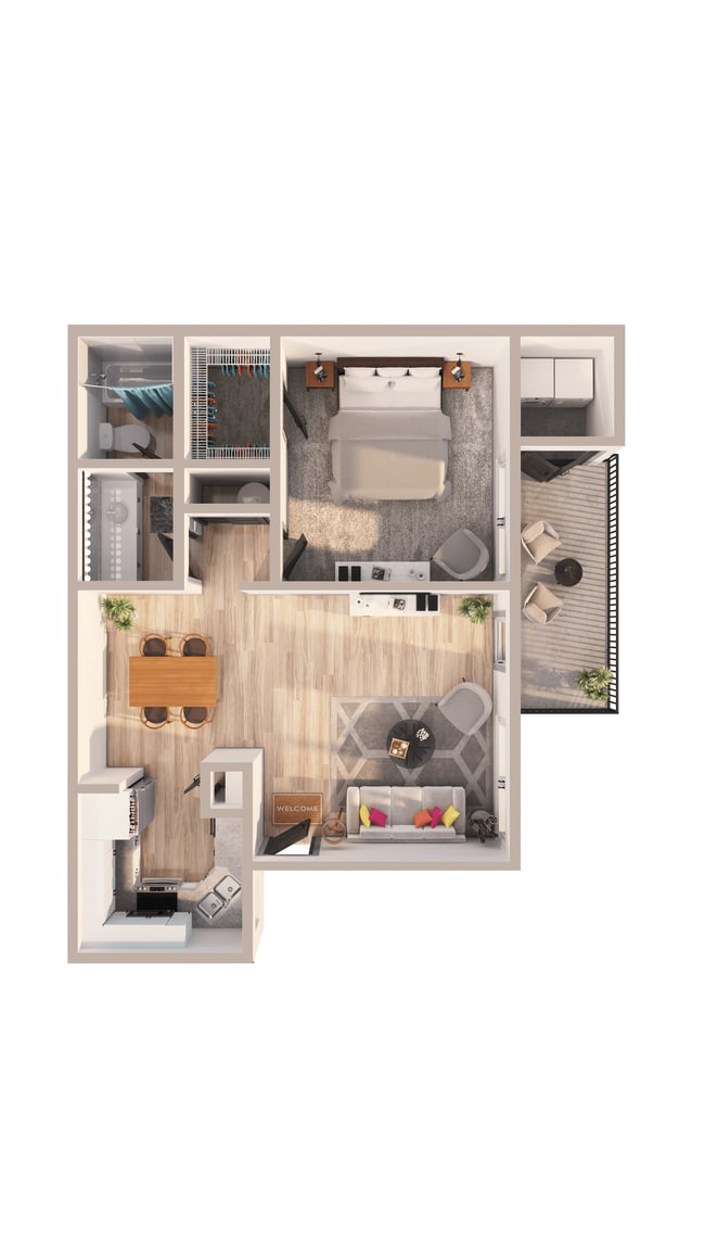 Floorplan - Arches at Hidden Creek