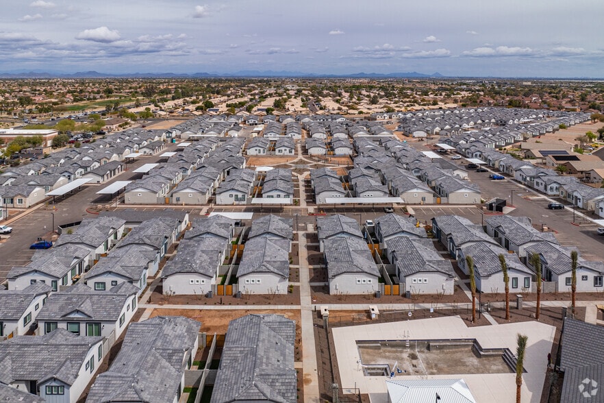 Aerial Photo - Bungalows on Sarival