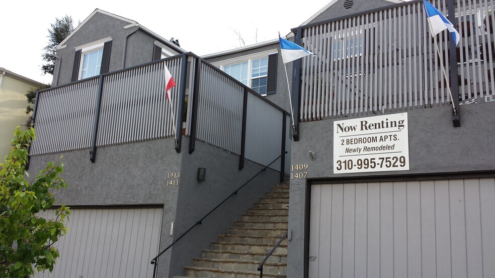 4 PLEX BUILDING - 1413 S Beverly Glen Blvd