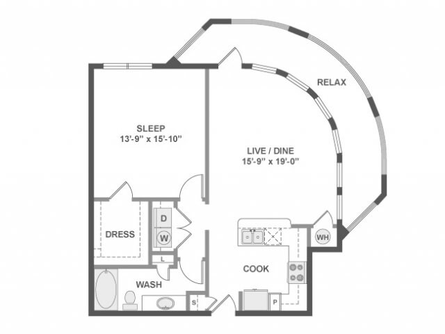 Floorplan - AMLI Frisco Crossing