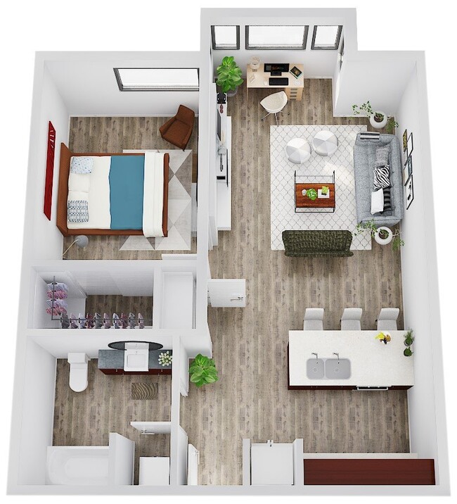 Floorplan - Savier Street Flats