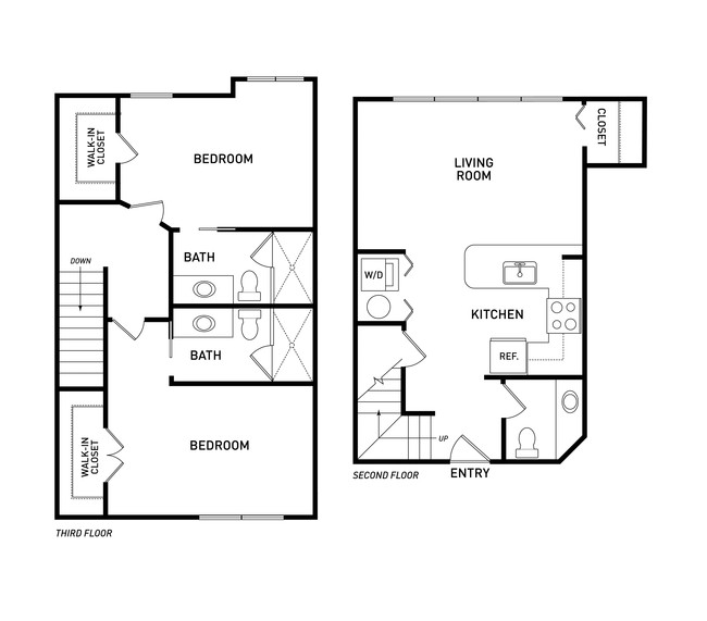 Floorplan - Beech Townhomes