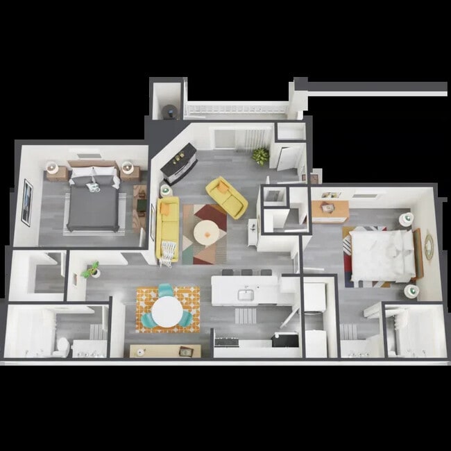 Floorplan - Tides On Twain