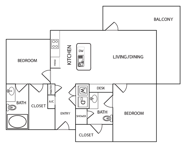 Floorplan - Century Palm Bluff