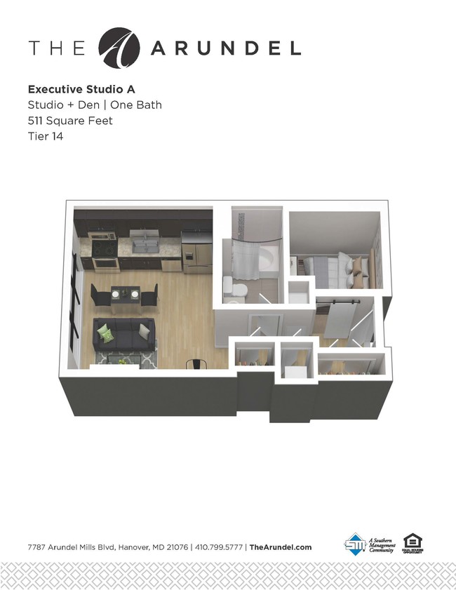 Floorplan - The Residences at Arundel Preserve