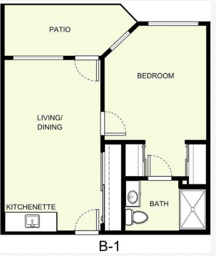 Floorplan - Asher Point Independent Living of Texarkana
