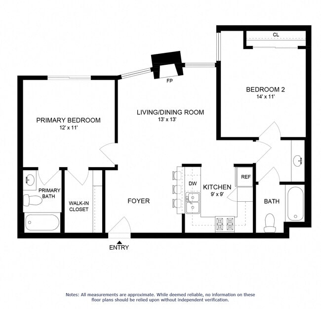 Floorplan - 630 Hauser