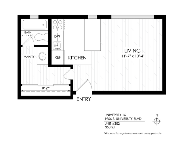 Floorplan - University 16