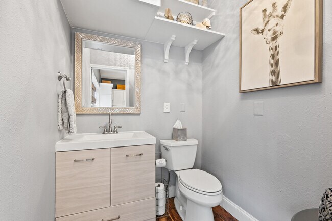 Second floor half bath - 574 Ryans Woods Ln