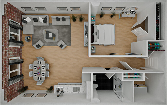 Floorplan - Lofts at Kearny
