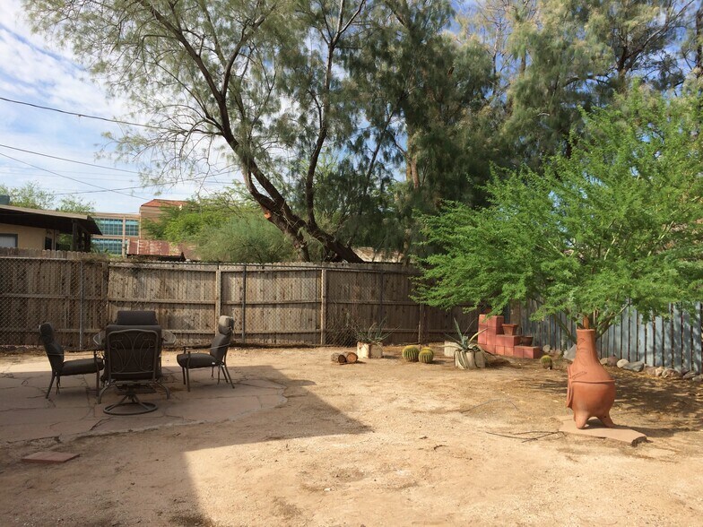 Backyard looking south - 525 N 1st Ave