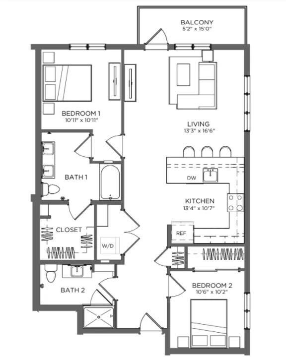 Floorplan - Zia Sunnyside