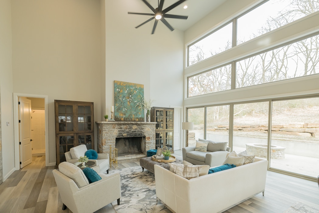 Clubhouse Living Room - 3405 Redbud Ln