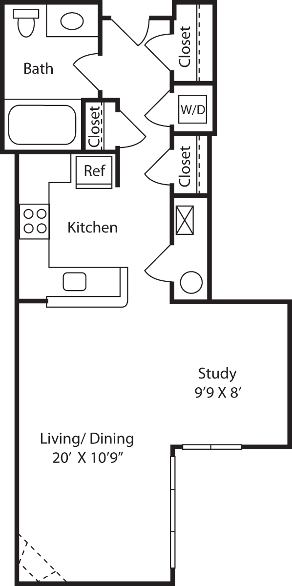 Floorplan - The Reserve at Clarendon Centre