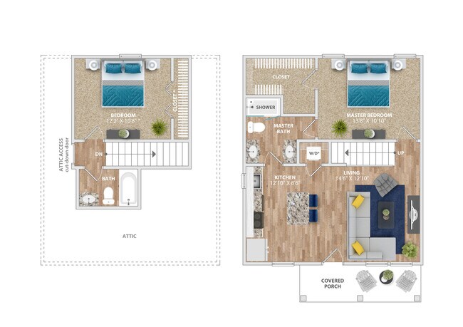 Floorplan - Swells Cottages
