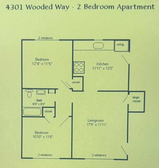 Building Photo - Spacious 2 Bedroom Apartment in Excellent Location