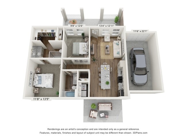 Floorplan - Allier Port Wentworth