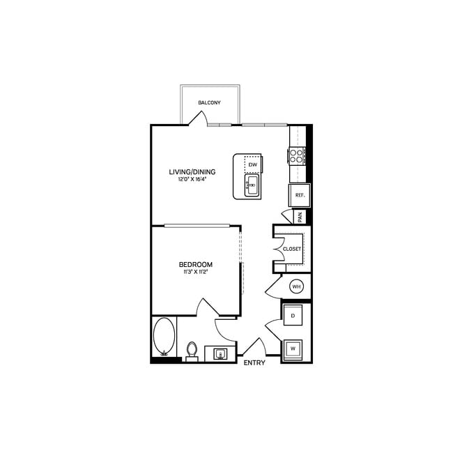 Floorplan - Allure at Southpark