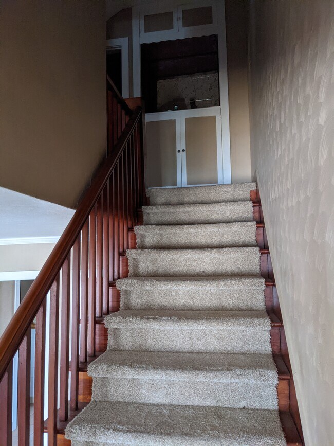 Stairs to Upper Level - 2227 N Grand Ave