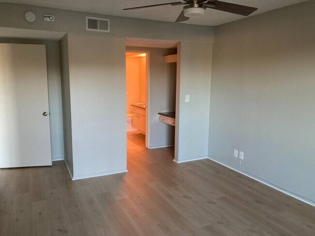 Master Bedroom with labtop desk - 448 N Bellflower Blvd
