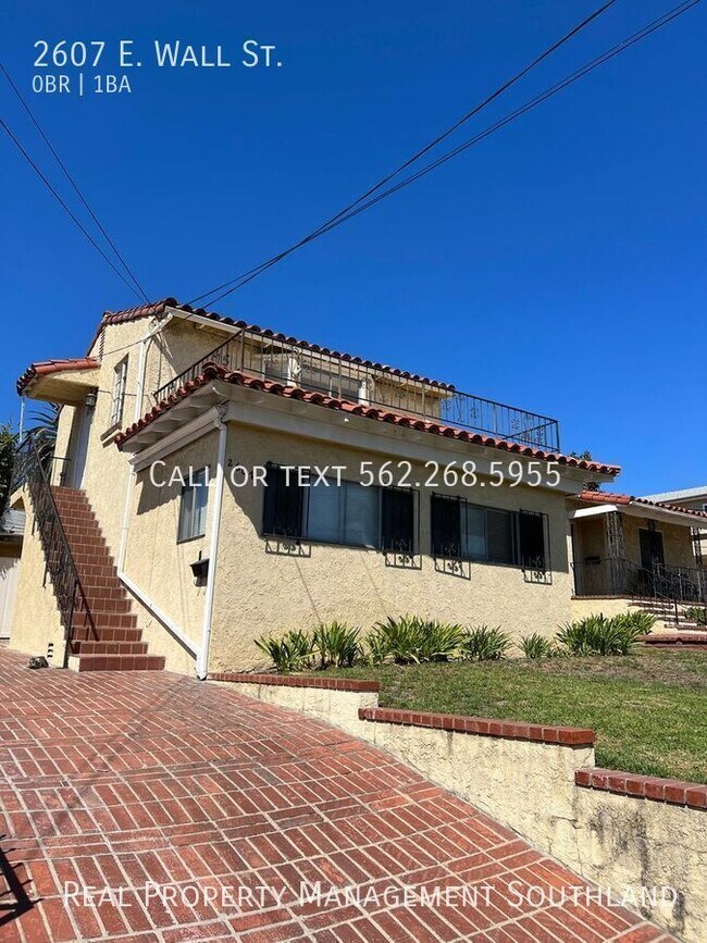 Super Spacious Studio for Rent in Long Beach! 2607 E Wall St Signal