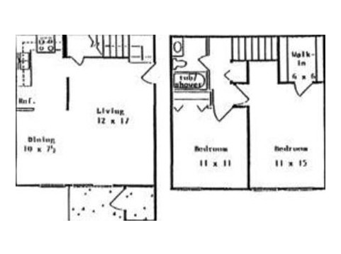Floorplan - River Run Apartments