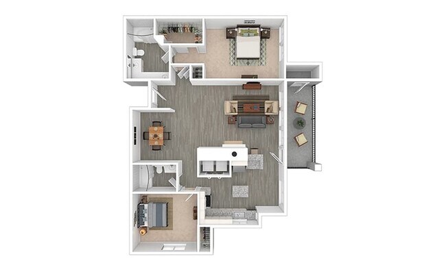 Floorplan - The Palmer at Las Colinas
