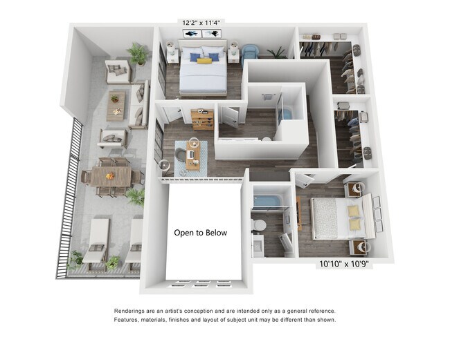 Floorplan - The Residences at 5020