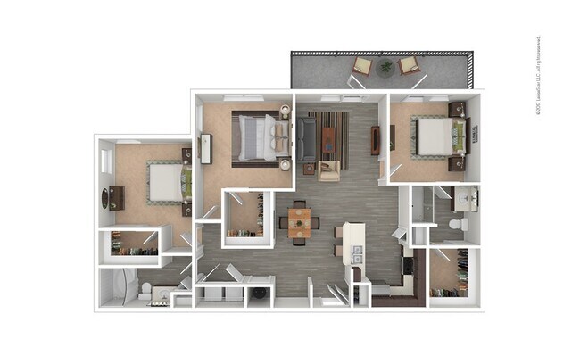 Floorplan - Cortland Midtown East