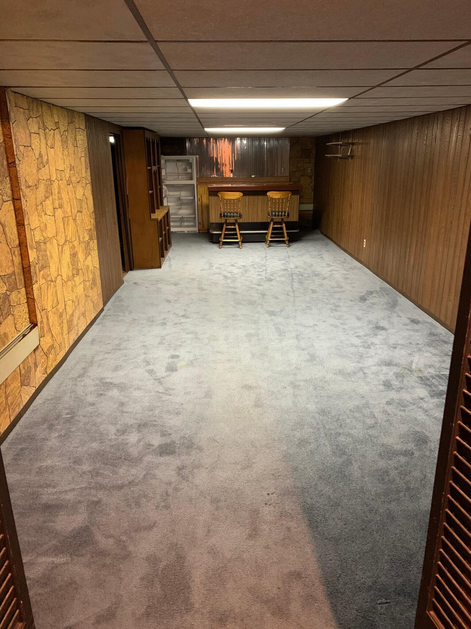 Bonus room in full basement - N2118 Schacht Rd