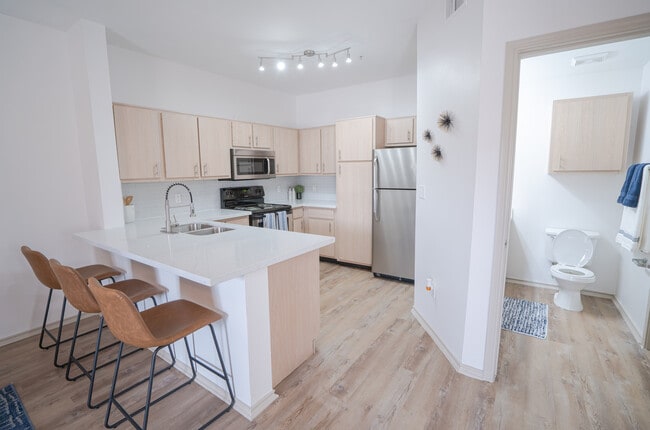Plenty of Room in the Kitchen to Move Around