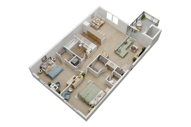 Floorplan - Coconut Palms