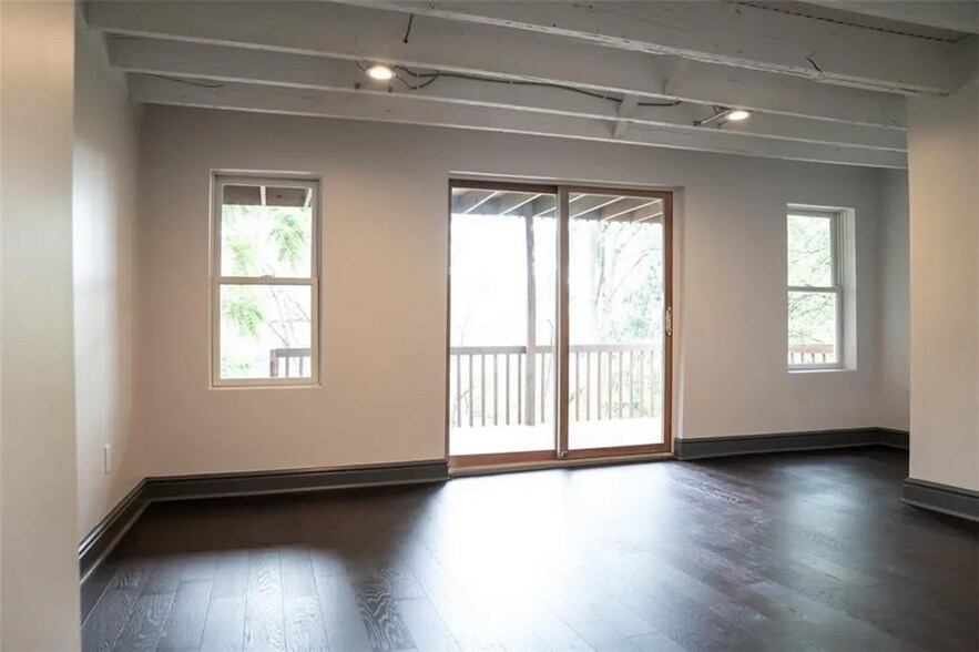 Reverse view of lower level family room/den - 1120 Brabec St