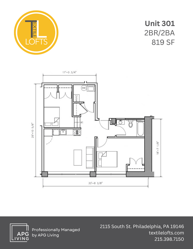 Floorplan - Textile Lofts