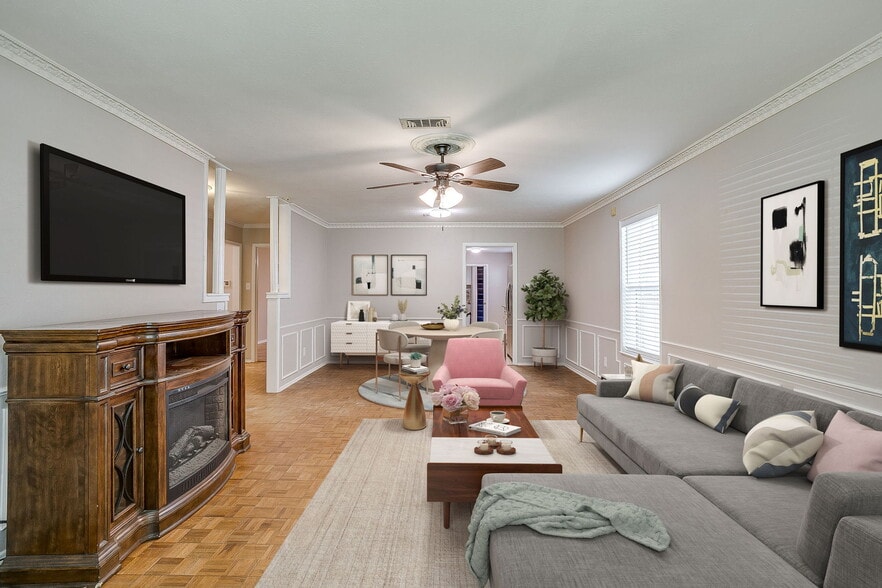 Virtual staging, furniture arriving soon - 1706 Larkspur Dr