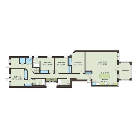 Floorplan - 5118 S. Greenwood