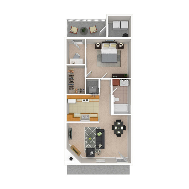 Floorplan - Spurlock North Apartments