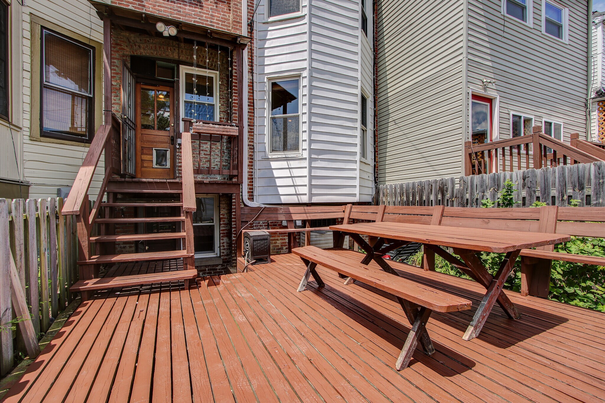 Back porch - 3539 Holmead Pl NW